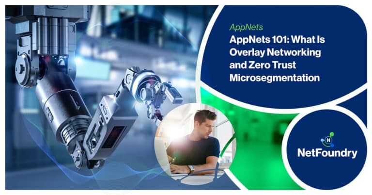 NetFoundry | AppNets 101: What Is Overlay Networking and Zero Trust Microsegmentation