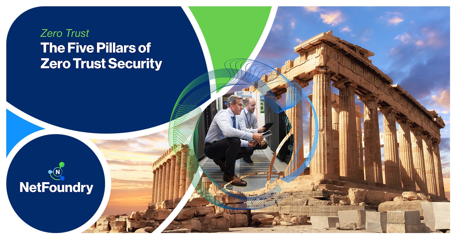 NetFoundry | The Five Pillars of Zero Trust Security