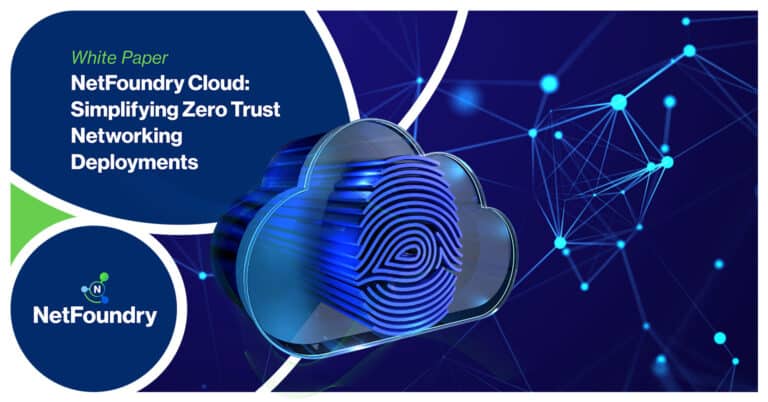 NetFoundry | NetFoundry Cloud: Simplifying Zero Trust Networking Deployments